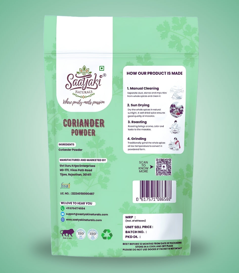 Coriander Powder - Premium Dhaniya Powder