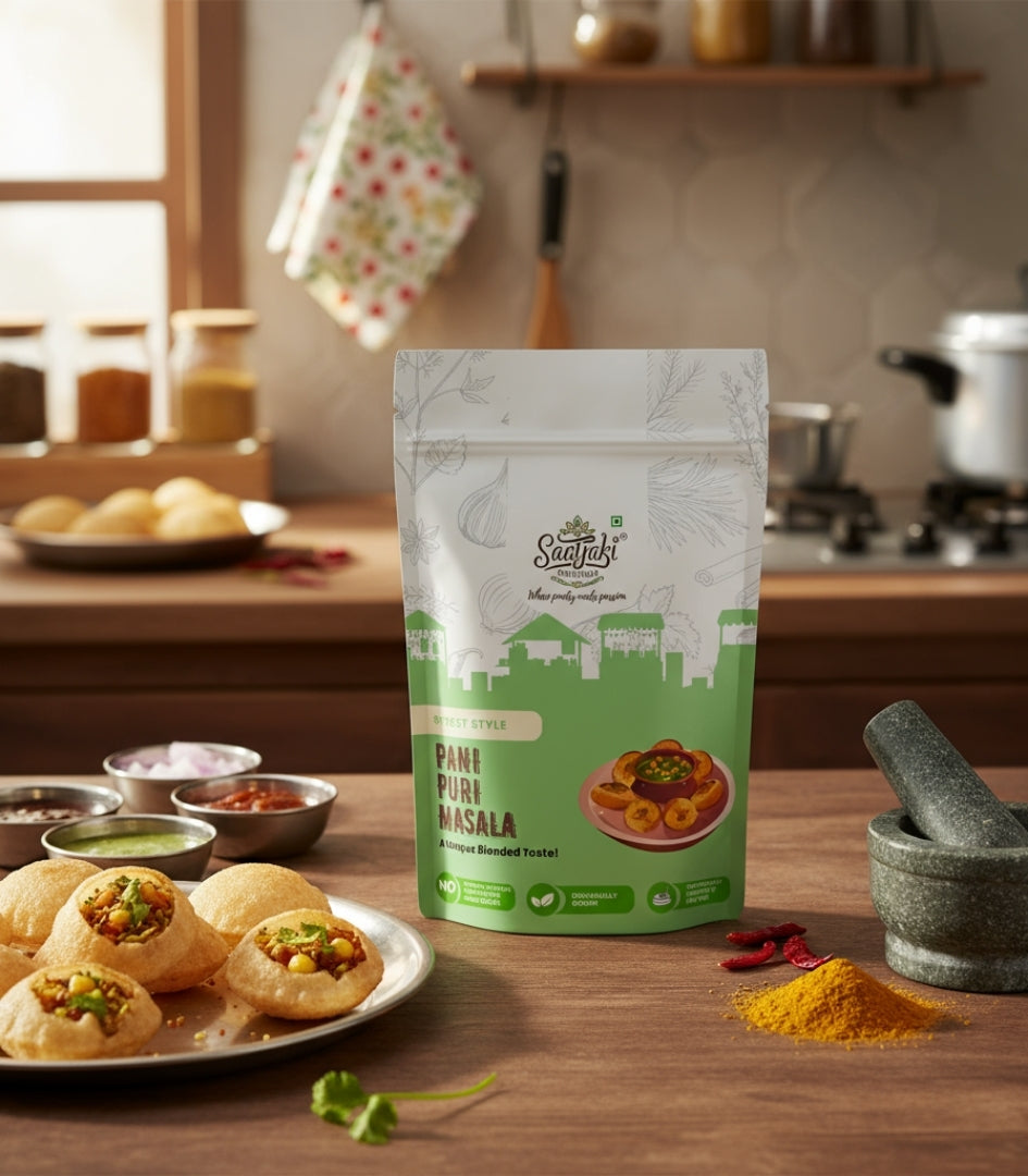 Pani Puri Masala -  Street Style Golgappe Masala