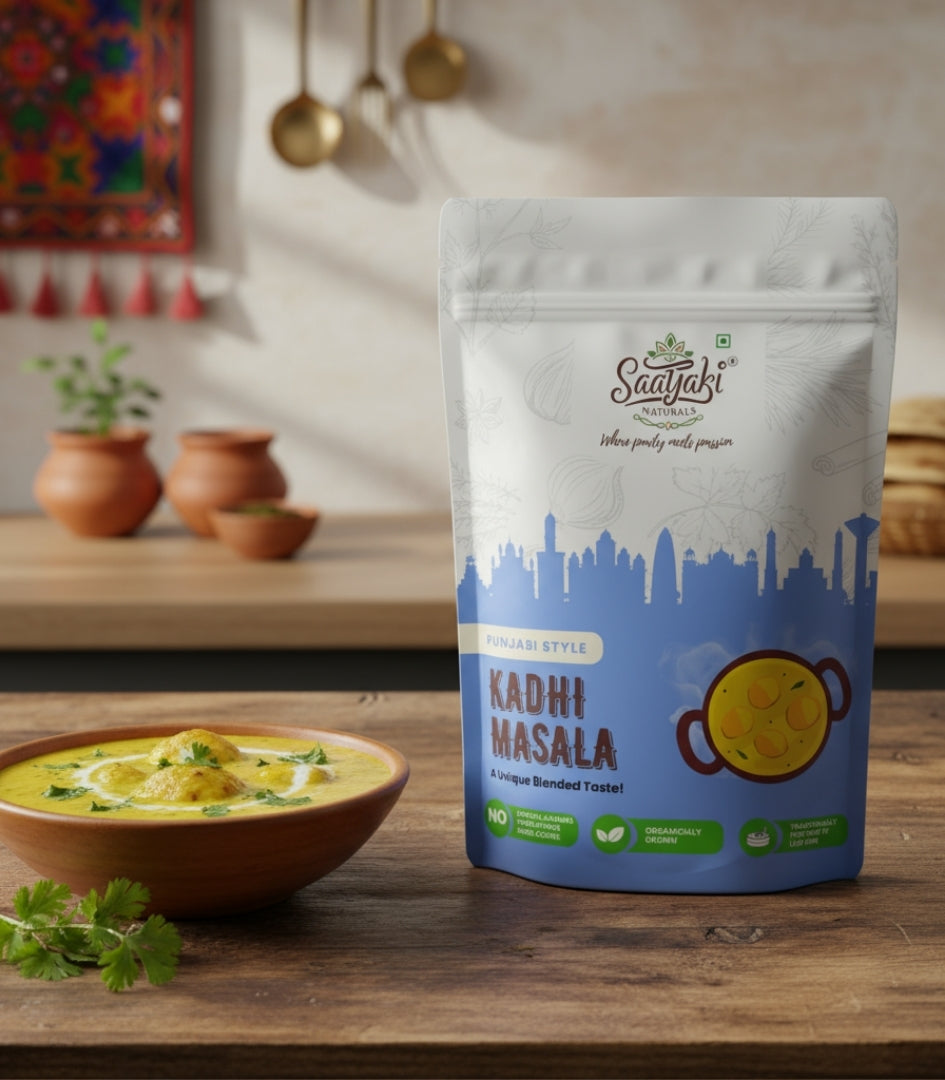Pure Punjabi Style Kadhi Masala - Authentic North Indian Curry Spice Mix