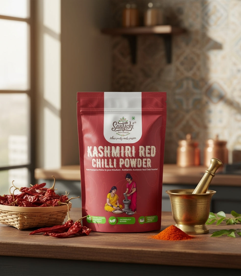 Kashmiri Red Chilli Powder - Premium Kashmiri Lal Mirch Powder