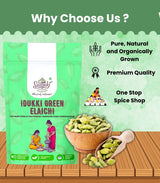 Idukki Green Elaichi - Premium Green Cardamom Pods