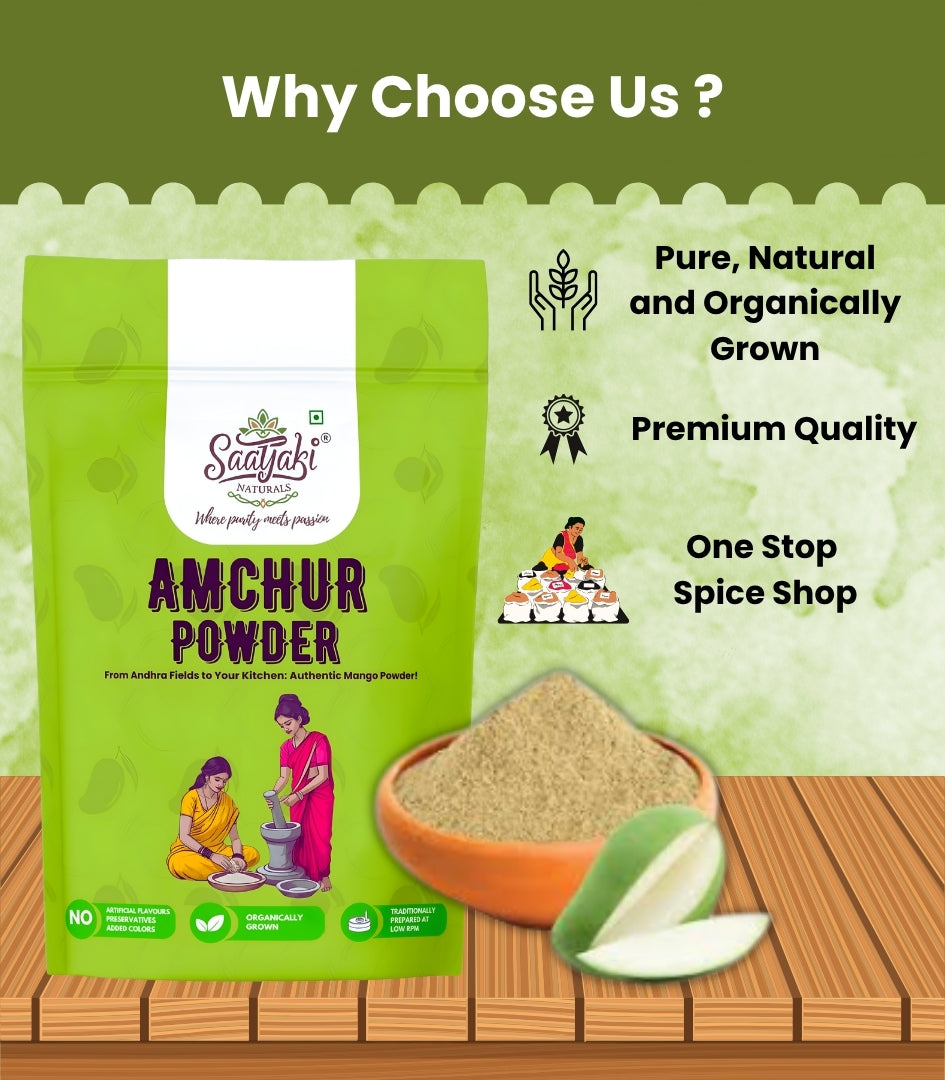 Premium Amchur Powder - Dried Mango Powder
