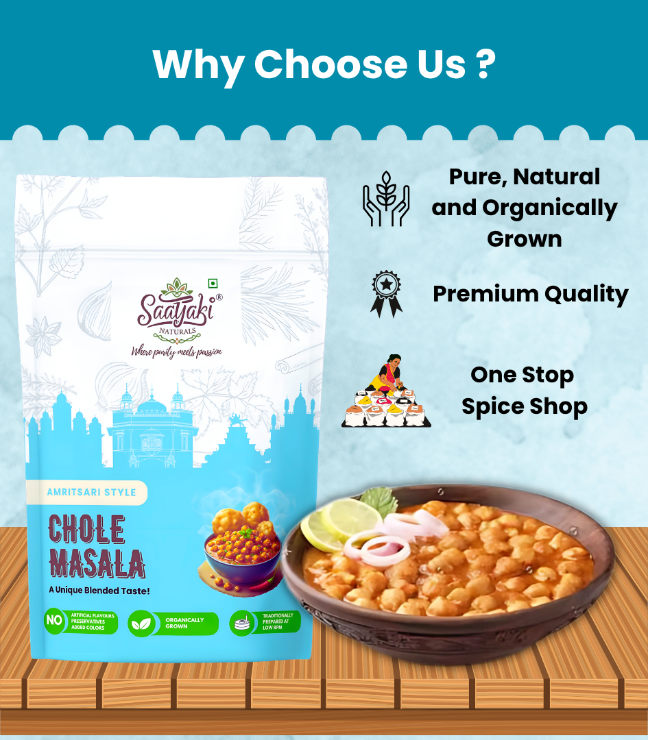 Amritsari Chole Masala - Authentic Punjabi Chana Masala Spice Mix