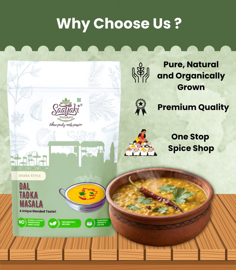 Dal Tadka Masala Powder - Spicy Dal Fry Masala Spice Mix