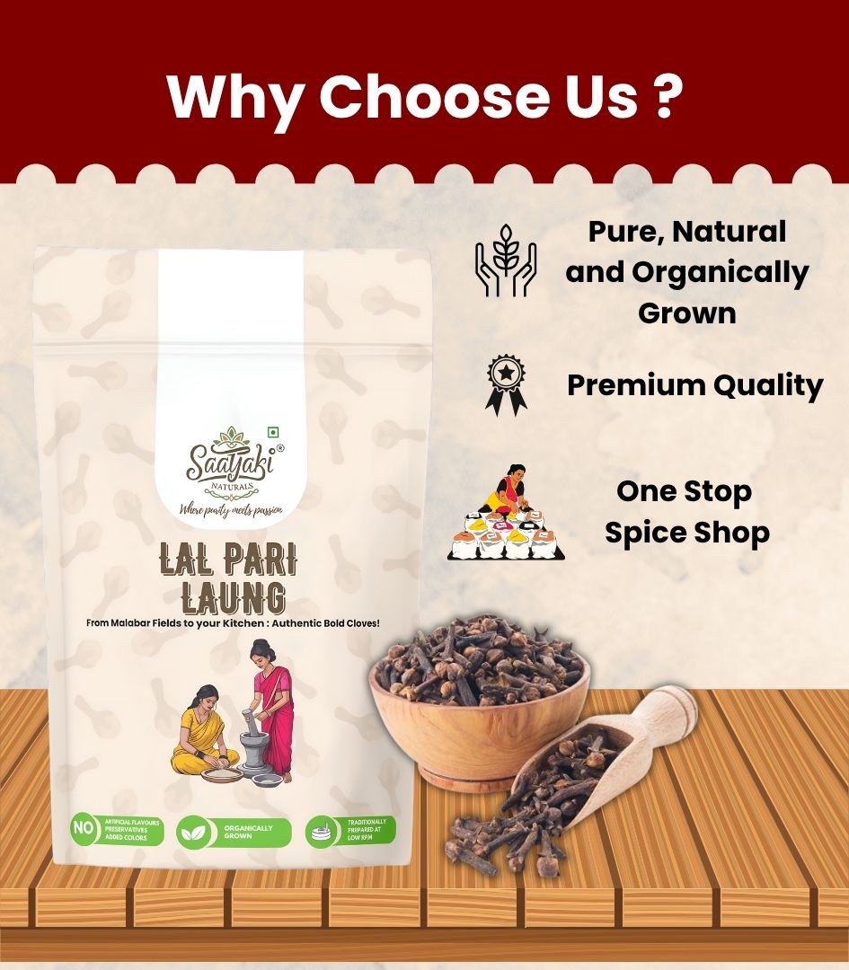 Lal Pari Laung - Premium Handpicked Cloves