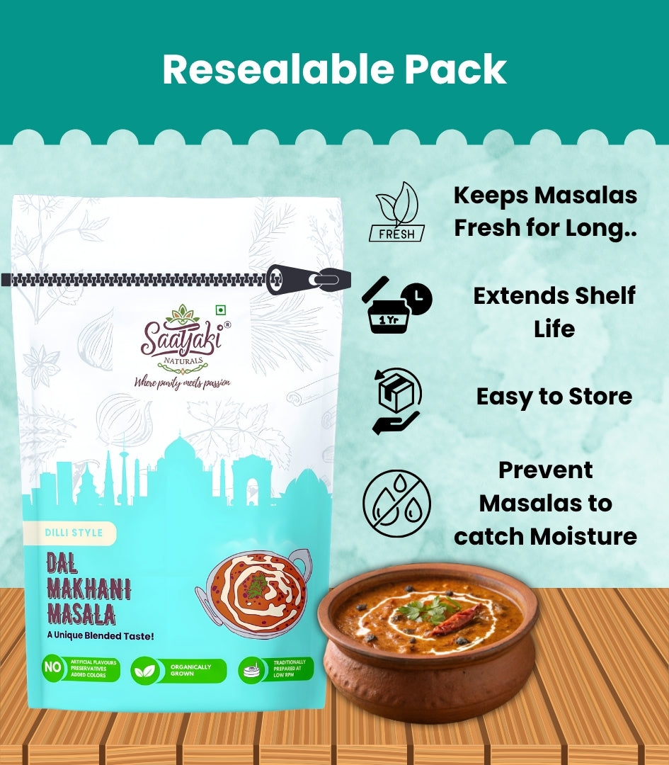 Dal Makhani Masala - Dilli Style Creamy Dal Makhani Spice Mix