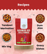Kashmiri Red Chilli Powder - Premium Kashmiri Lal Mirch Powder