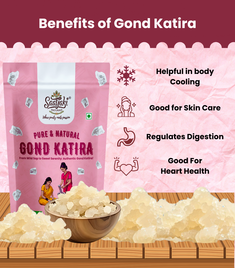 Pure Gond Katira - 100% Pure Edible Gum