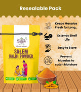 Salem Haldi Powder - Premium Organic Turmeric