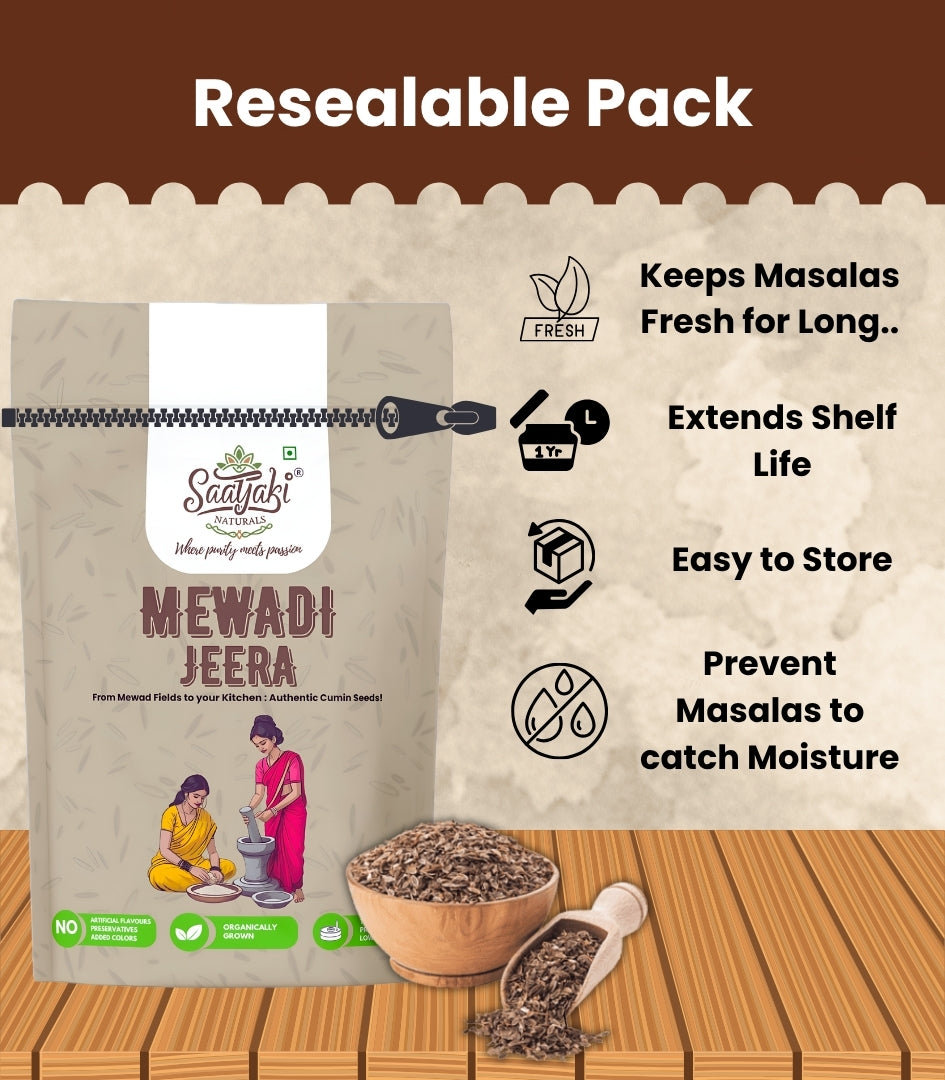 Mewadi Jeera - Premium Organic Cumin Seeds