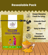 Himalayan Yellow Chilli Powder -Authentic Pili Mirch Powder