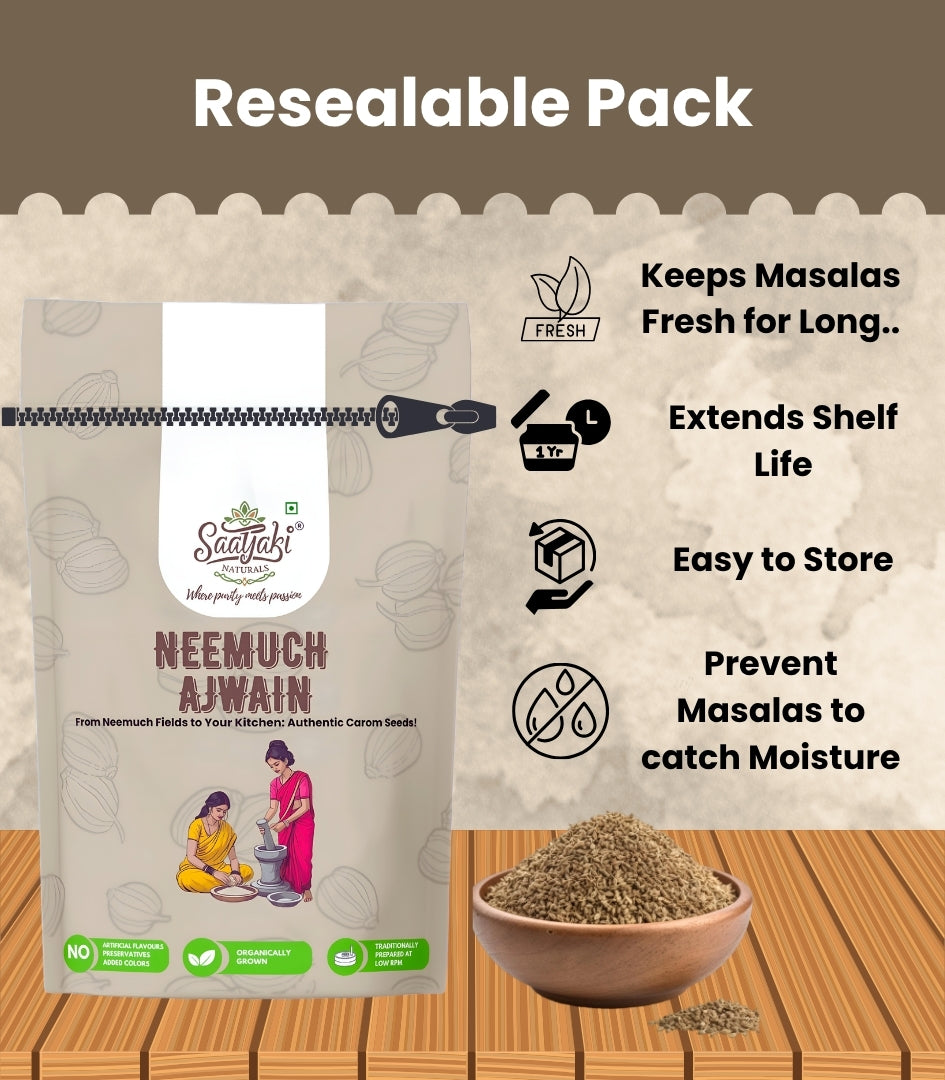 Neemuch Ajwain - Premium Organic Carom Seeds
