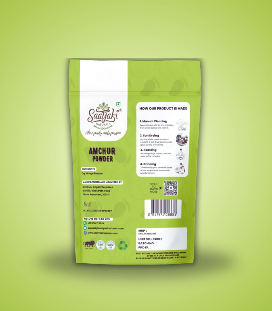 Premium Amchur Powder - Dried Mango Powder