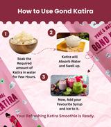 Pure Gond Katira - 100% Pure Edible Gum