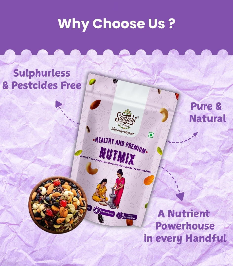 Premium Nutmix - Healthy Nuts & Seeds Mix