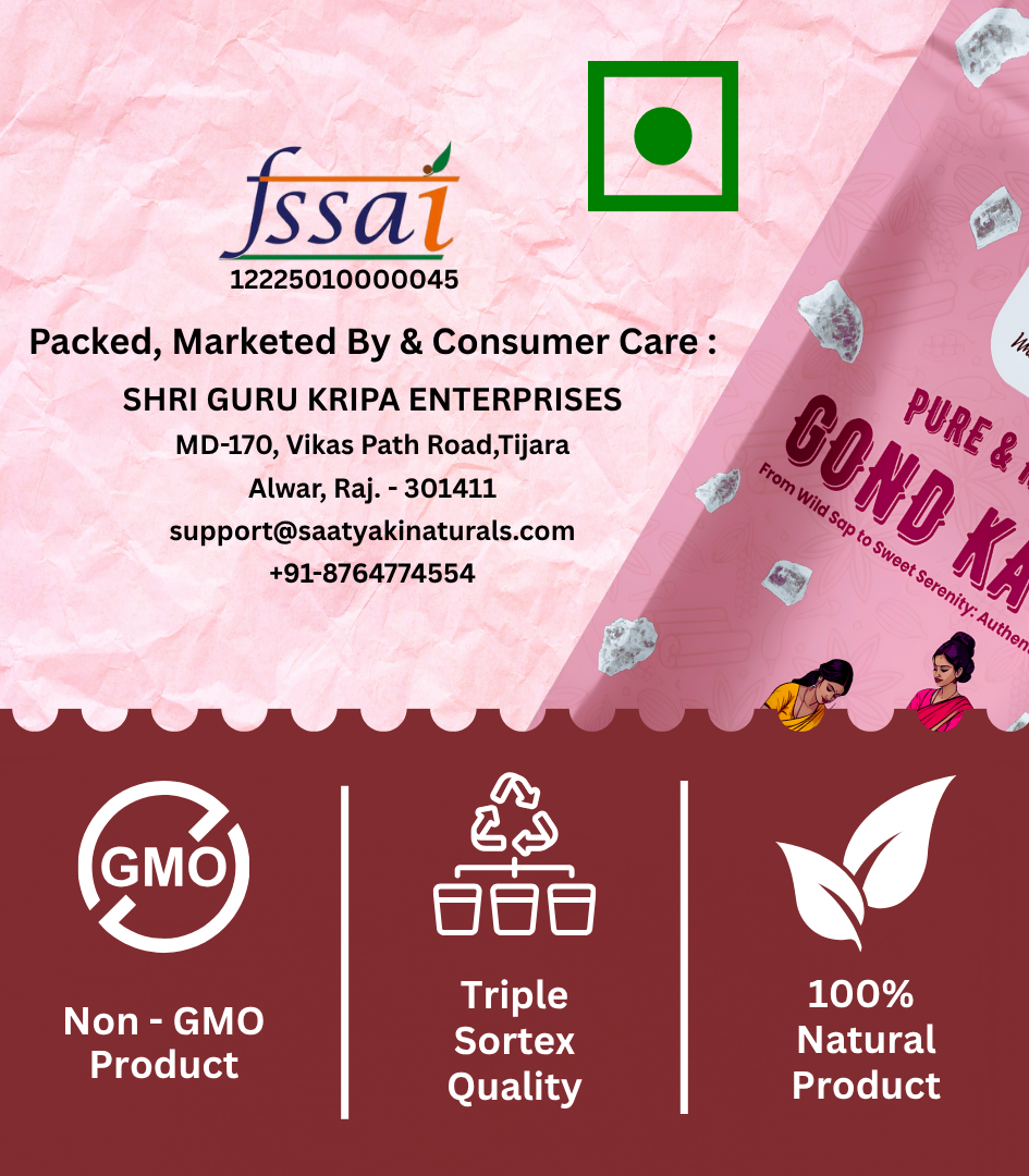 Pure Gond Katira - 100% Pure Edible Gum