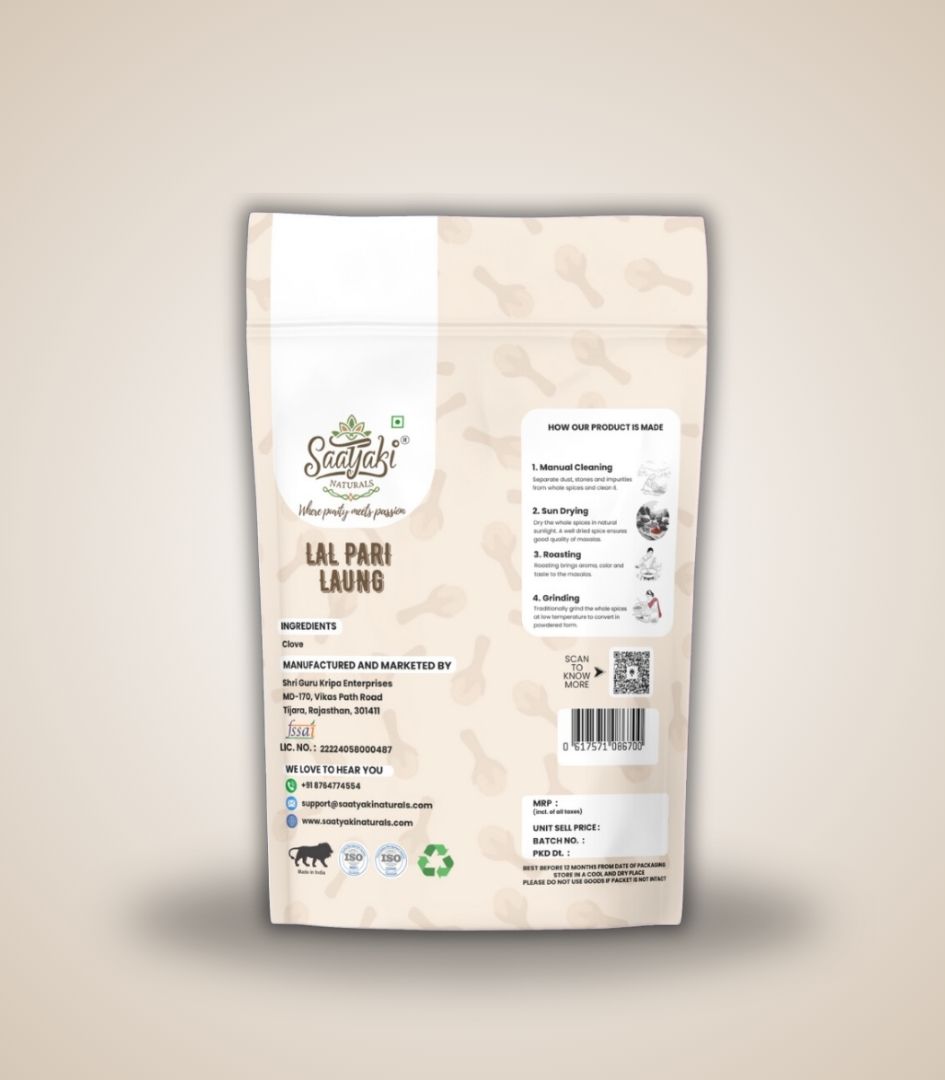 Lal Pari Laung - Premium Handpicked Cloves