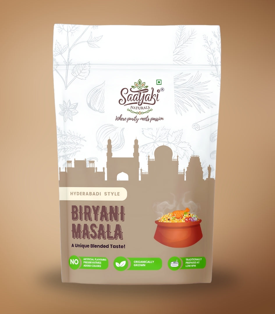 Hyderabadi Biryani Masala - One Spice Mix for Veg & Non-Veg Biryani