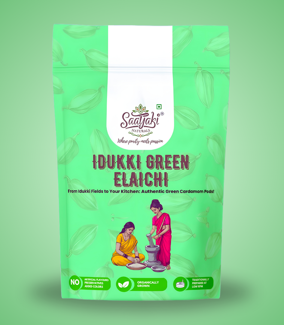 Idukki Green Elaichi - Premium Green Cardamom Pods