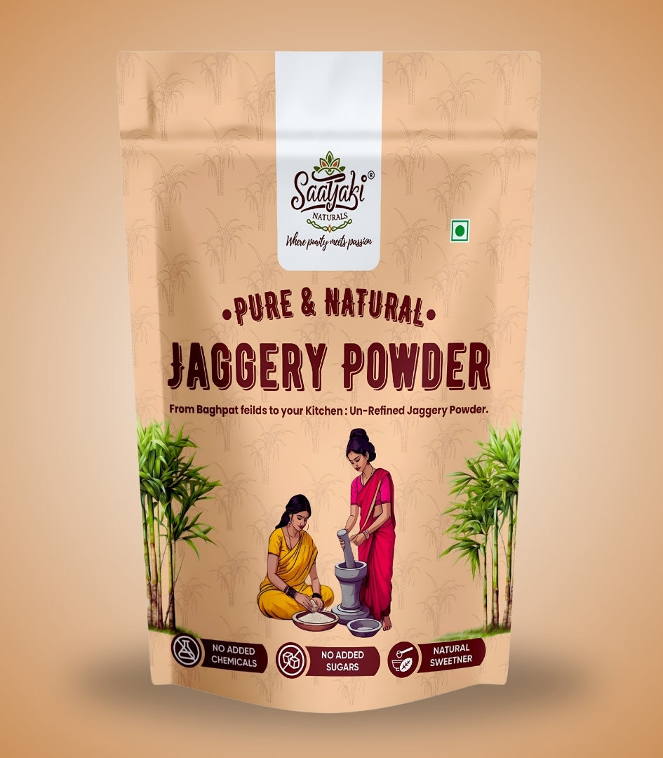 Organic Jaggery Powder - Pure Desi Gur Powder