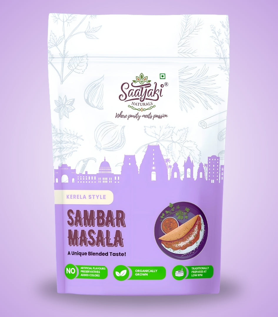 Kerala Style Sambar Masala - Authentic South Indian Spice Mix