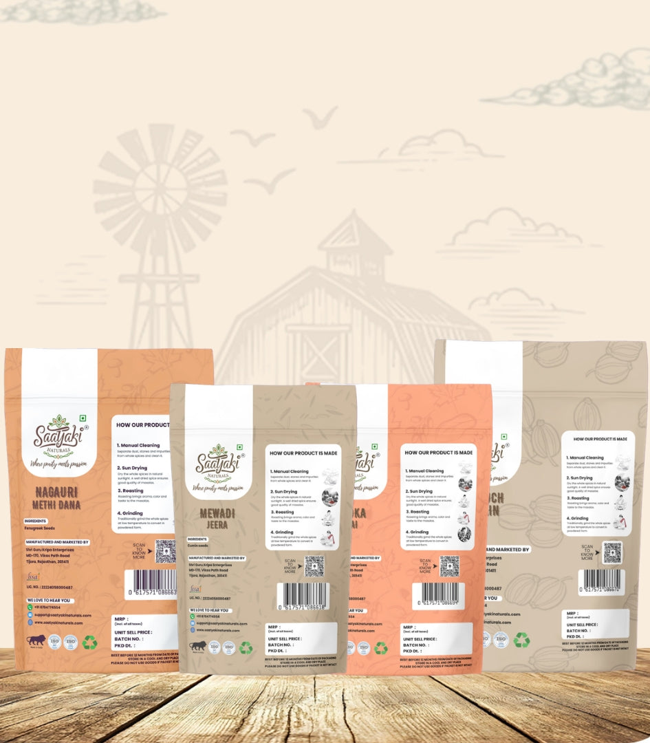 Saatyaki Tadka Combo - Daily Spice Essentials