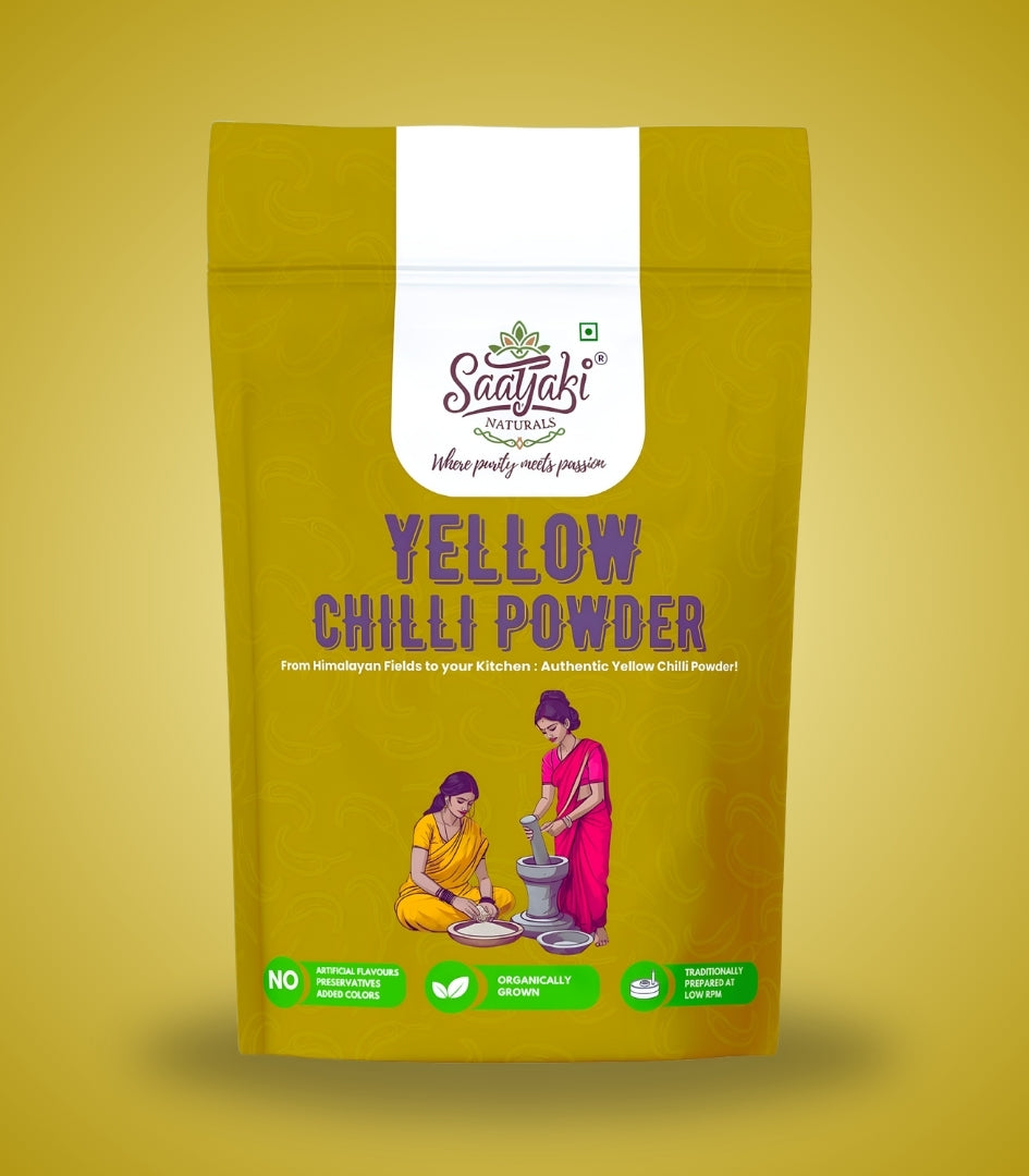 Himalayan Yellow Chilli Powder -Authentic Pili Mirch Powder